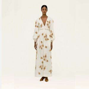 Agua by Agua Bendita Frambuesa Cordillera Maxi Dress